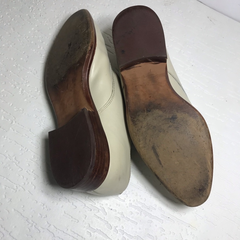 Madewell leather shoes flat loafers  lace up - Picture 6 of 6